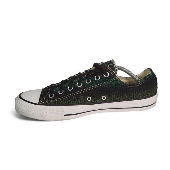 Converse Chuck Taylor All Star Low Weave Sneakers Green / Brown 147995F Men's 11 - Picture 6 of 11